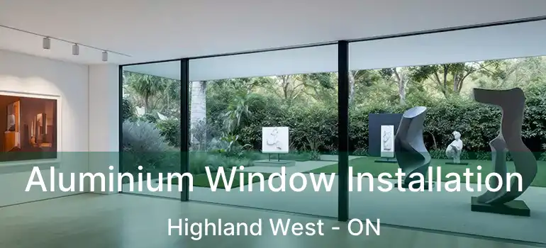  Aluminium Window Installation Highland West - ON