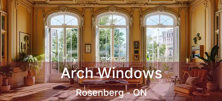  Arch Windows Rosenberg - ON
