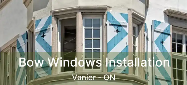  Bow Windows Installation Vanier - ON