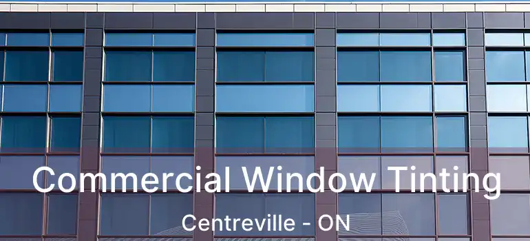  Commercial Window Tinting Centreville - ON