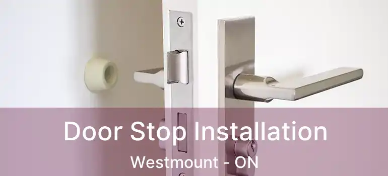  Door Stop Installation Westmount - ON