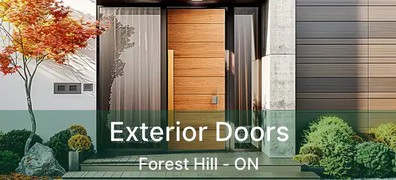  Exterior Doors Forest Hill - ON