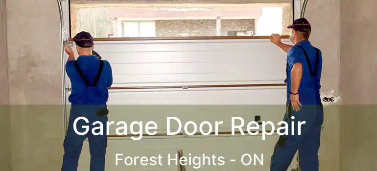  Garage Door Repair Forest Heights - ON