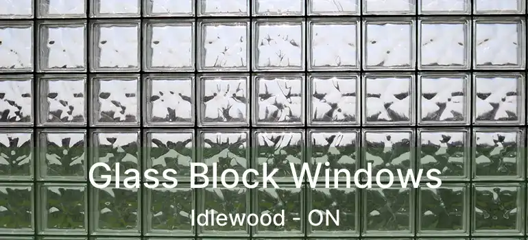  Glass Block Windows Idlewood - ON