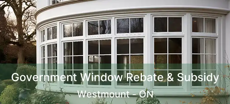  Government Window Rebate & Subsidy Westmount - ON