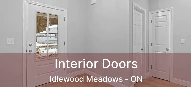  Interior Doors Idlewood Meadows - ON