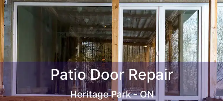  Patio Door Repair Heritage Park - ON