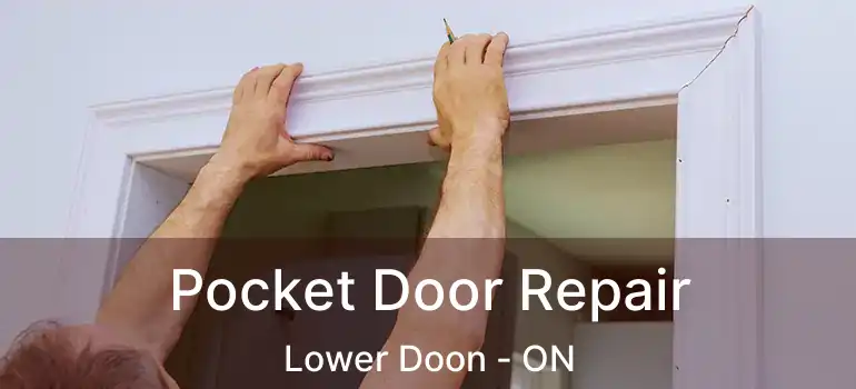  Pocket Door Repair Lower Doon - ON