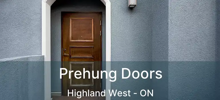  Prehung Doors Highland West - ON