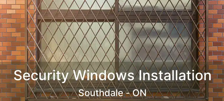  Security Windows Installation Southdale - ON