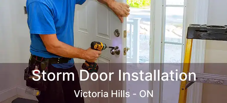  Storm Door Installation Victoria Hills - ON