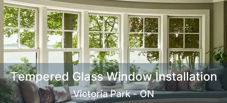  Tempered Glass Window Installation Victoria Park - ON