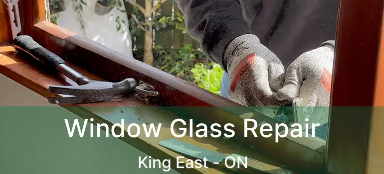  Window Glass Repair King East - ON