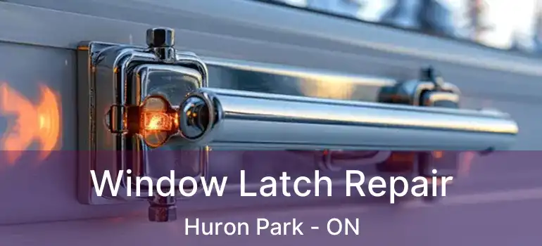  Window Latch Repair Huron Park - ON