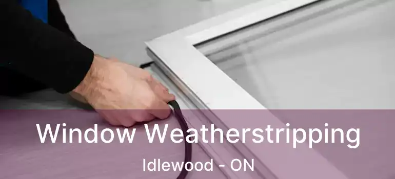  Window Weatherstripping Idlewood - ON